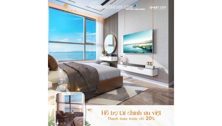 Căn 2 Phòng Ngủ The Sang Residence Trực Diện Biển Mỹ Khê, Sở Hữu Lâu Dài